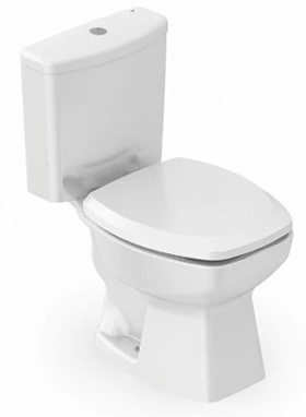 Kit Vaso Sanitário Com Caixa Acoplada E Acessórios Thema Branco Incepa