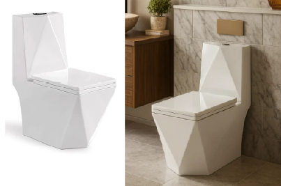 Vaso Sanitário Acoplado Monobloco Imperial Diamond