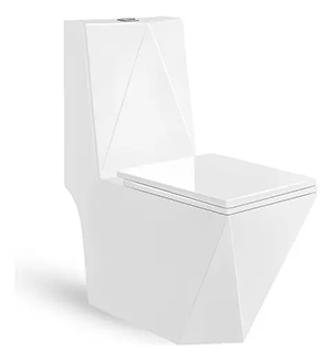 Vaso Sanitário Monobloco Completo - Caixa Acoplada Privada