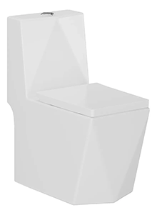 Vaso Sanitário Monobloco Cerâmica Modelo Diamante - VAB0005 Tubrax